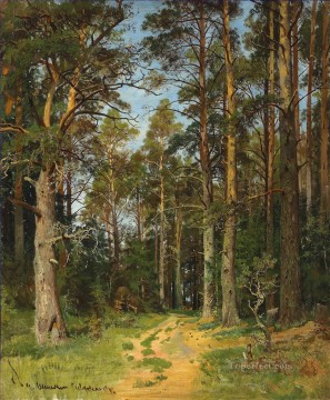 Bosque Painting - Paisaje clásico de Siverskaya Ivan Ivanovich árboles